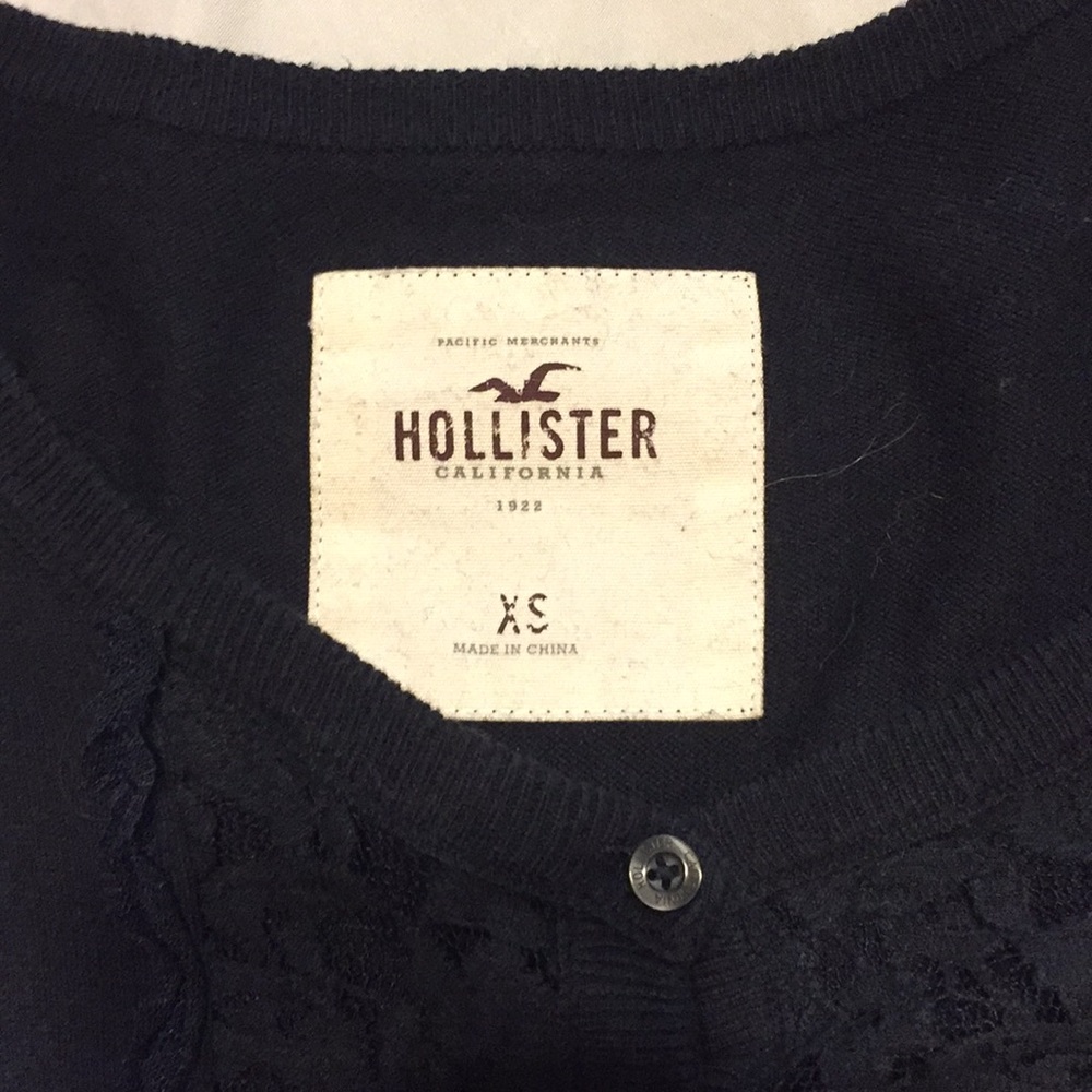 XS 1/4 Sleeve Hollister Cardigan